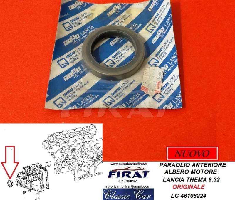 PARAOLIO ALBERO MOTORE LANCIA THEMA 8.32 ANT. (46108224)